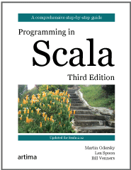 Programming in Scala, Third Edition cover