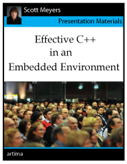 Effective C++ in an Embedded Environment cover